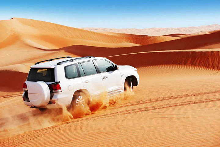 トンゴリ砂漠ドライブ