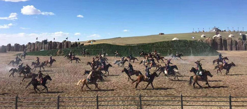 内モンゴルシラムレン草原