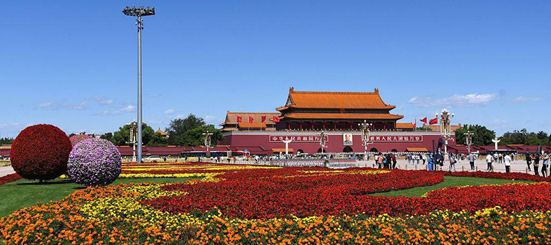 北京　天安門広場