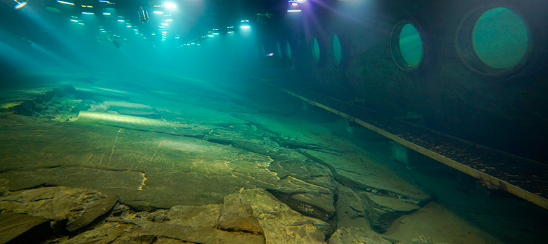 重慶白鶴梁水下博物館