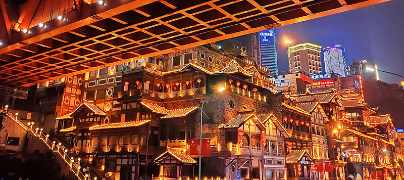 重慶洪崖洞夜景