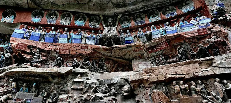 重慶　大足石刻