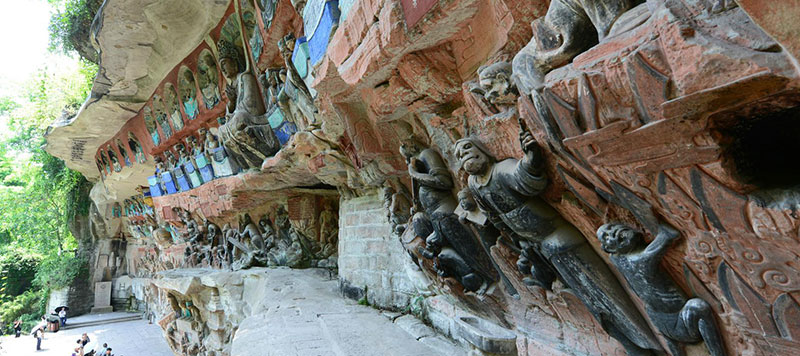 重慶　大足石刻