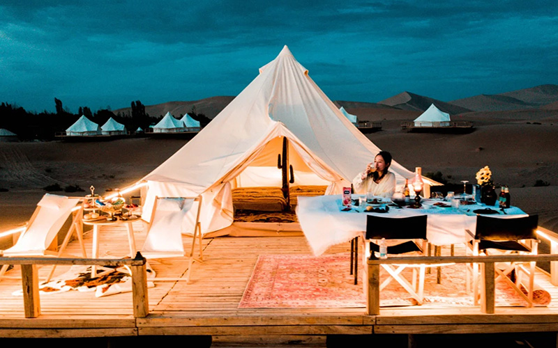 敦煌３日間観光ツアー　（砂漠キャンプ）