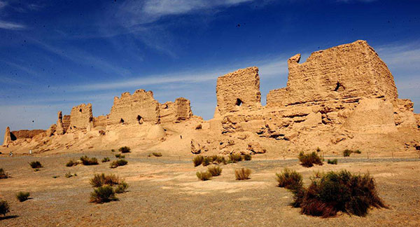 河倉城(かそうじょう)遺跡 敦煌 漢河倉城(かそうじょう)遺跡 敦煌