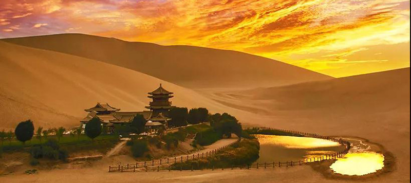 敦煌 月牙泉 敦煌 月牙泉