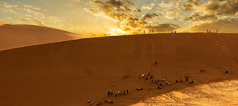 敦煌砂漠キャンプ