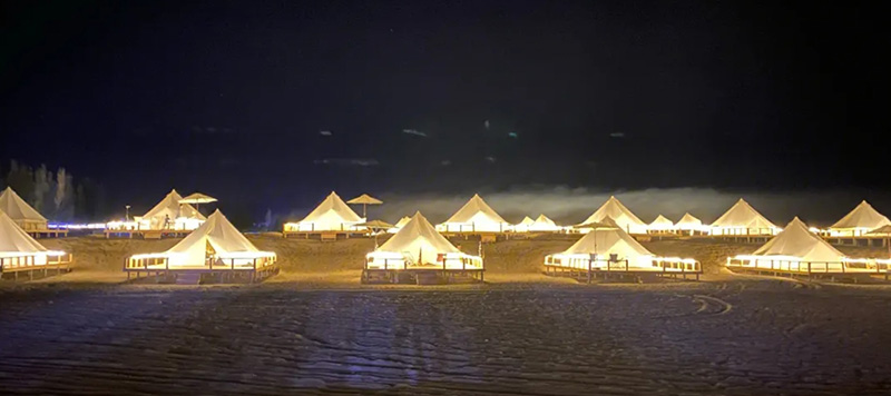 敦煌砂漠キャンプ