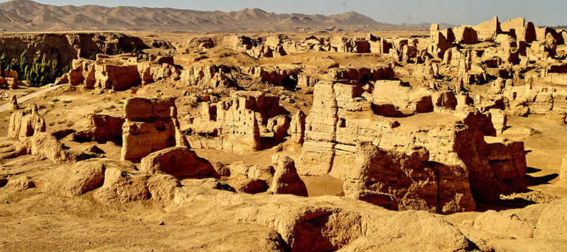 新疆トルファン　交河故城