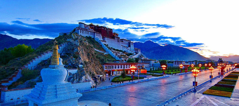 チベットラサ　ボタラ宮