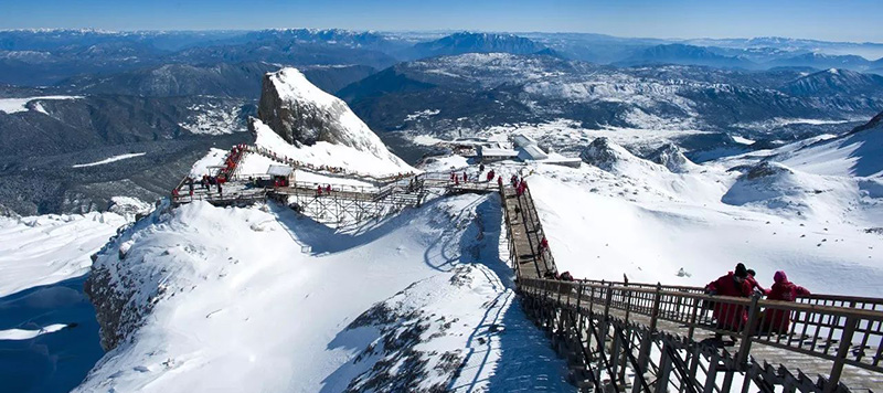 麗江玉龍雪山　氷河公園