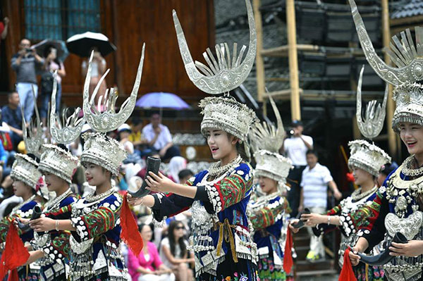 貴州　苗年祭り