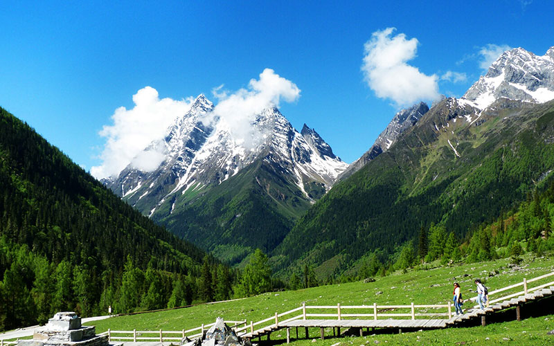 成都発 四姑娘山ツアー 成都発 四姑娘山ツアー
