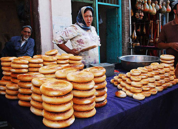 カシュガル東門大バザール カシュガル東門大バザール
