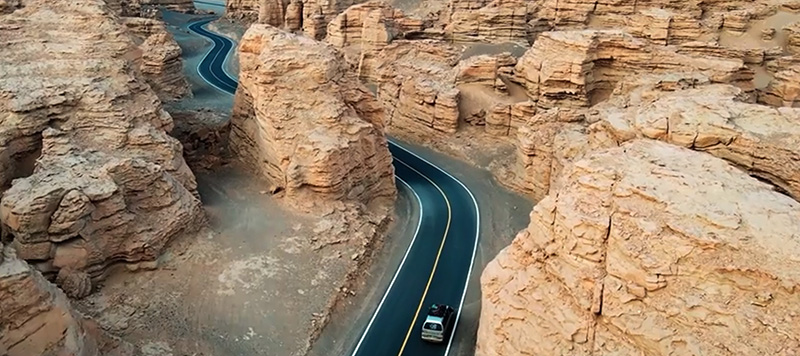 新疆ハミ　大海道
