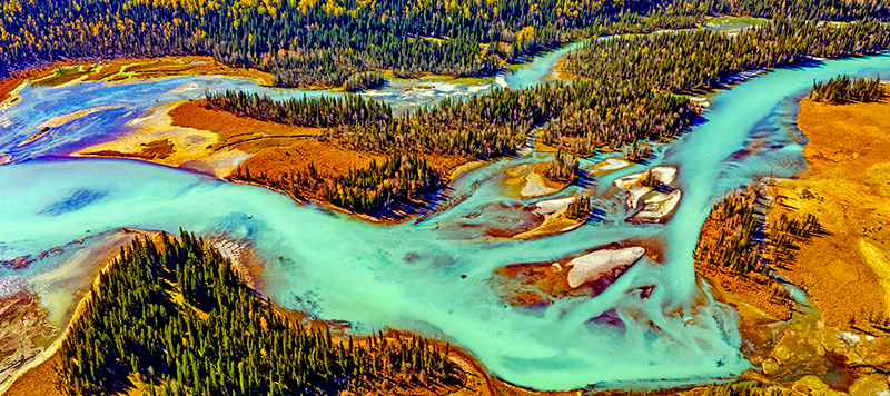 新疆 カナス湖 新疆 カナス湖