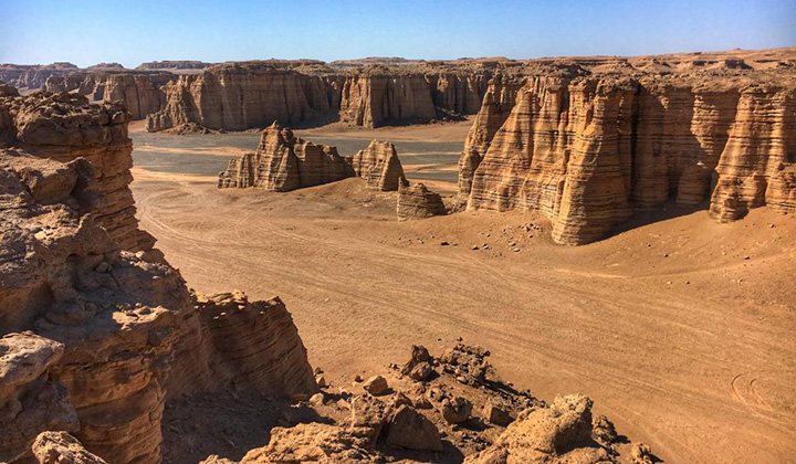 シルクロード古道の大海道