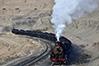 新疆ハミ三道嶺蒸気機関車
