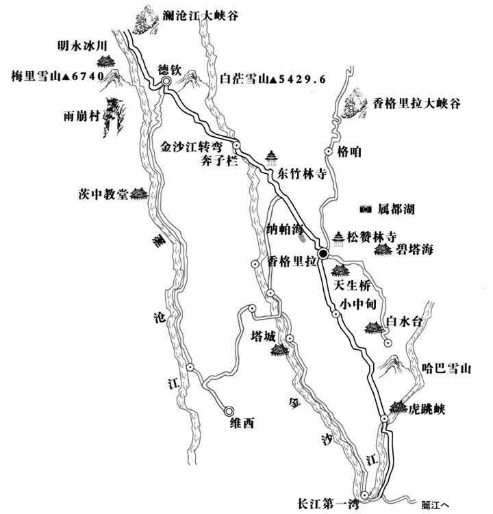 シャングリラ地図